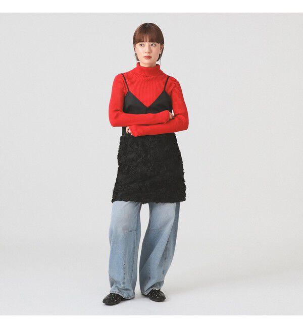 Ray BEAMS 「テープ刺繍 キャミソール ワンピース」|ワンピース|