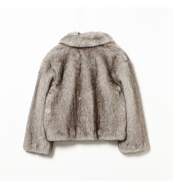 Ray BEAMS 「フェイクファー ショート ブルゾン」|ブルゾン・スタジャン|