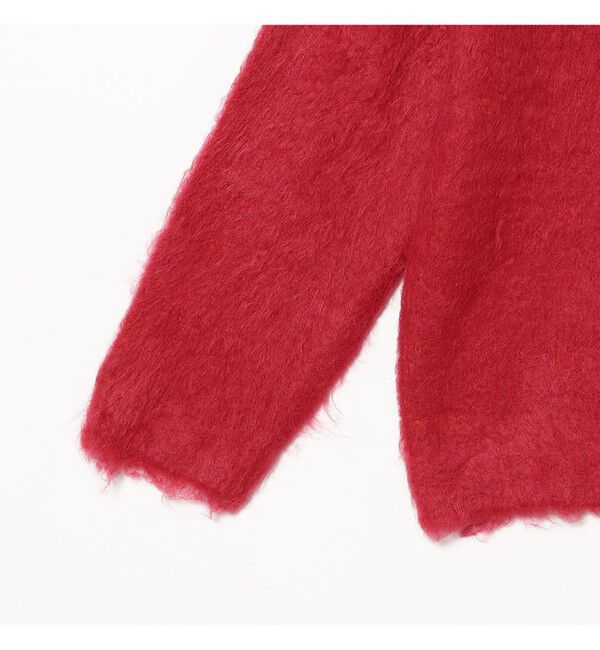 Ray BEAMS 「ヘアリー シャギー Vネック カーディガン」|カーディガン|