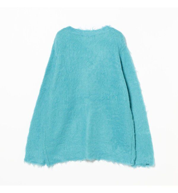 Ray BEAMS 「ヘアリー シャギー Vネック カーディガン」|カーディガン|