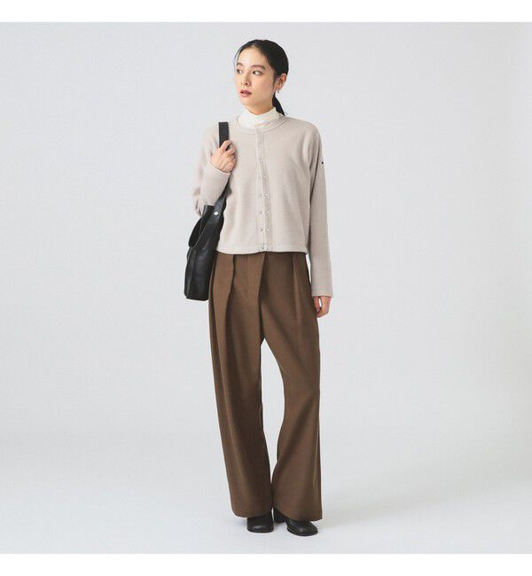 Ray BEAMS 「ORCIVAL / フリース クルーネック カーディガン」|カーディガン|