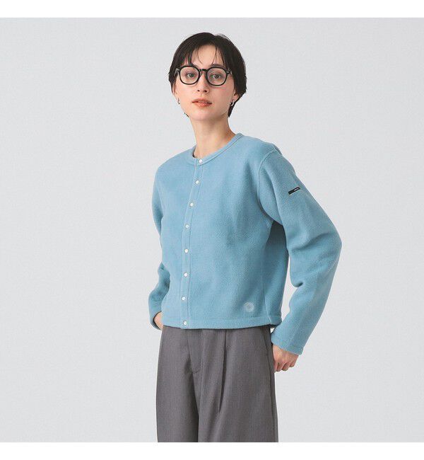 Ray BEAMS 「ORCIVAL / フリース クルーネック カーディガン」|カーディガン|