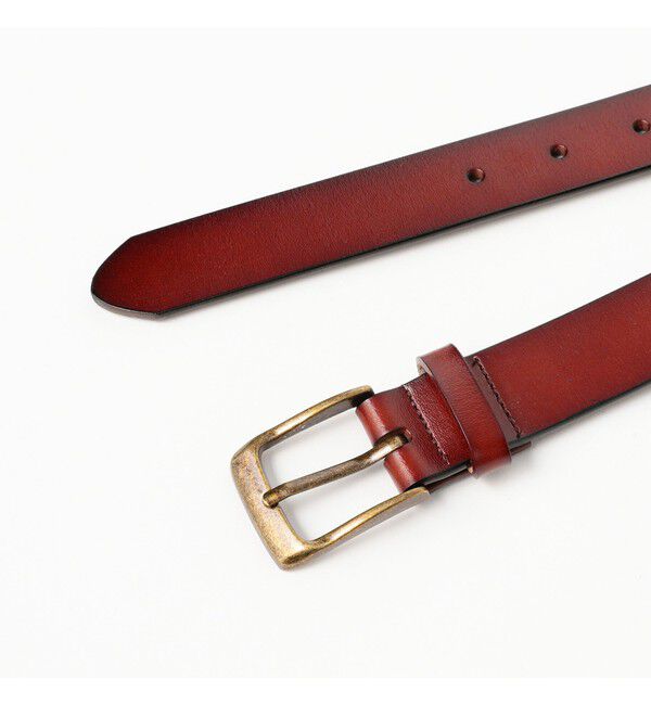 Ray BEAMS 「ダブル レザー ベルト」|ベルト|