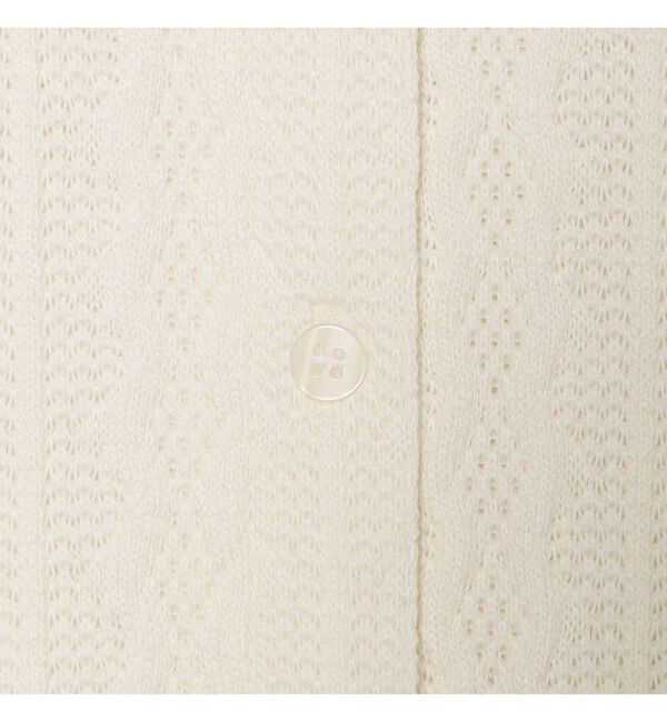 Ray BEAMS 「ケーブル ジャガード キリカエ シャツ」|シャツ・ブラウス|