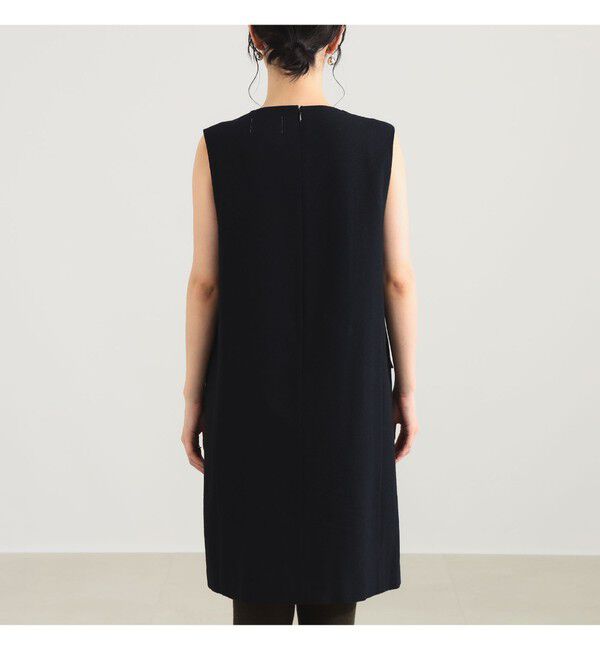 Demi-Luxe BEAMS 「AK+1 / ウール ソリッド ミニワンピース」|ワンピース|