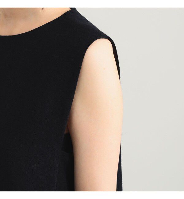 Demi-Luxe BEAMS 「AK+1 / ウール ソリッド ミニワンピース」|ワンピース|