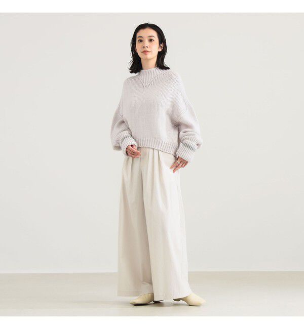 Demi-Luxe BEAMS 「AK+1 / 3ゲージ ホールガーメント コクーン ニット」|ニット・セーター|