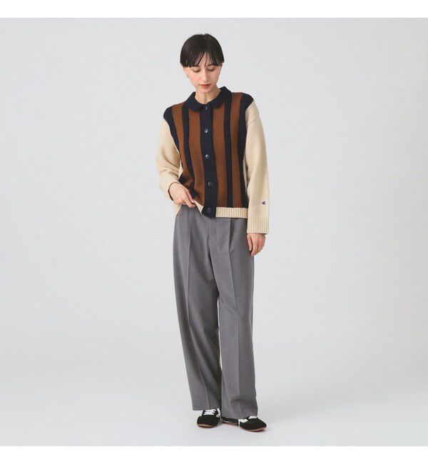 Ray BEAMS 「【別注】Champion / ニット カーディガン」|ニット・セーター|