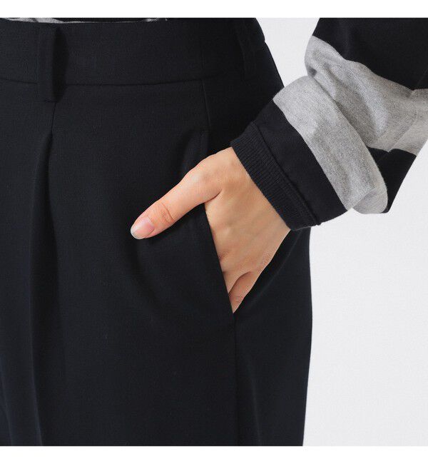 BEAMSBOY「【別注】LACOSTE / ワイド パンツ」|チノ|