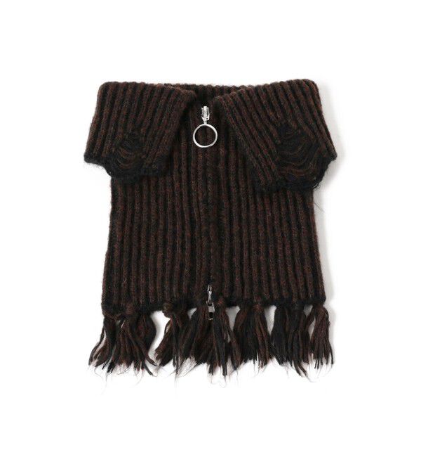 Ray BEAMS 「ニット ネック ウォーマー」|その他|BROWN