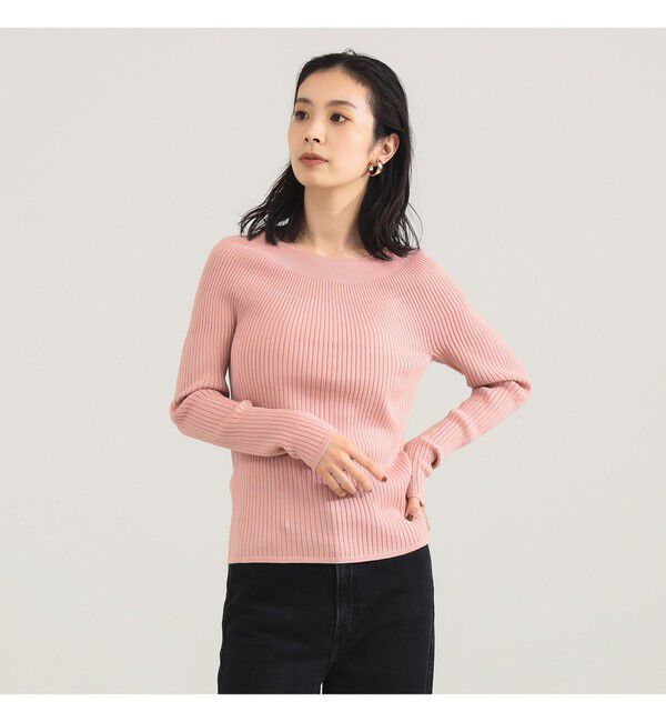 Demi-Luxe BEAMS 「ホールガーメント リブ プルオーバー」|ニット・セーター|