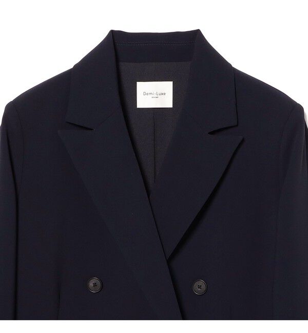 Demi-Luxe BEAMS 「ソフト ボクシー ジャケット＊」|ダッフルコート|