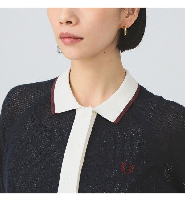 Ray BEAMS 「【別注】FRED PERRY / RIB-KNITTED CARDIGAN」|ニット・セーター|