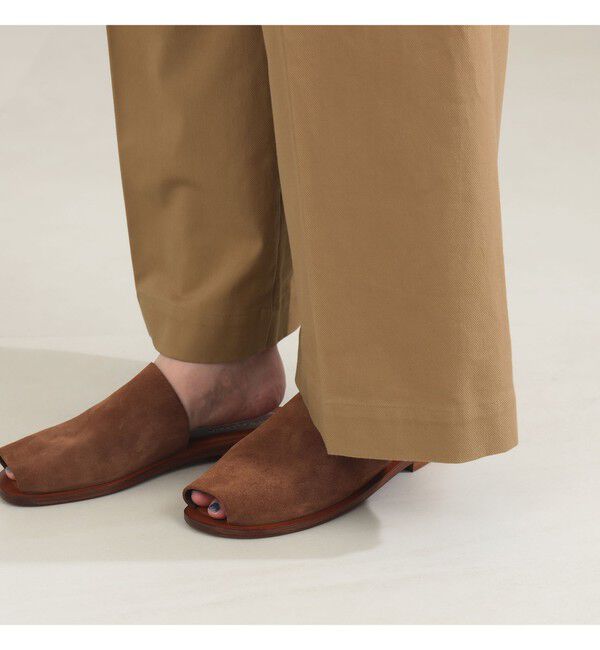 Demi-Luxe BEAMS 「タック チノ ワイドパンツ」|チノ|