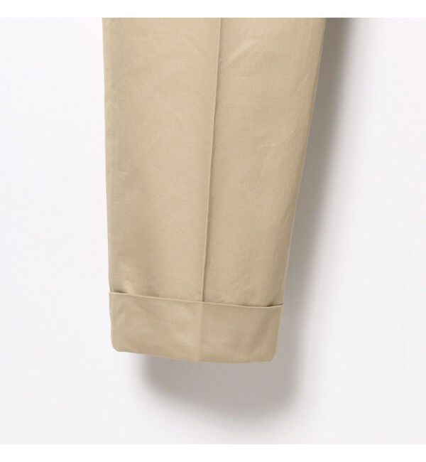 BEAMS PLUS「BEAMS PLUS / コットンツイル アイビー トラウザーズ アンクルカット」|その他|