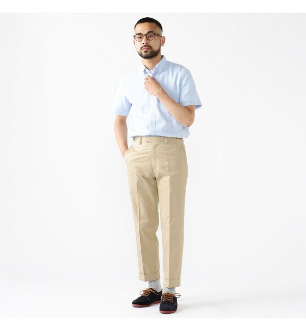 BEAMS PLUS「BEAMS PLUS / コットンツイル アイビー トラウザーズ アンクルカット」|その他|