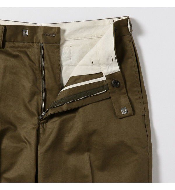 BEAMS PLUS「BEAMS PLUS / コットンツイル アイビー トラウザーズ アンクルカット」|その他|