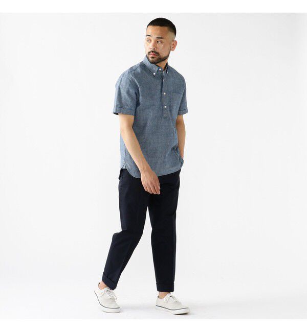 BEAMS PLUS「BEAMS PLUS / コットンツイル アイビー トラウザーズ アンクルカット」|その他|