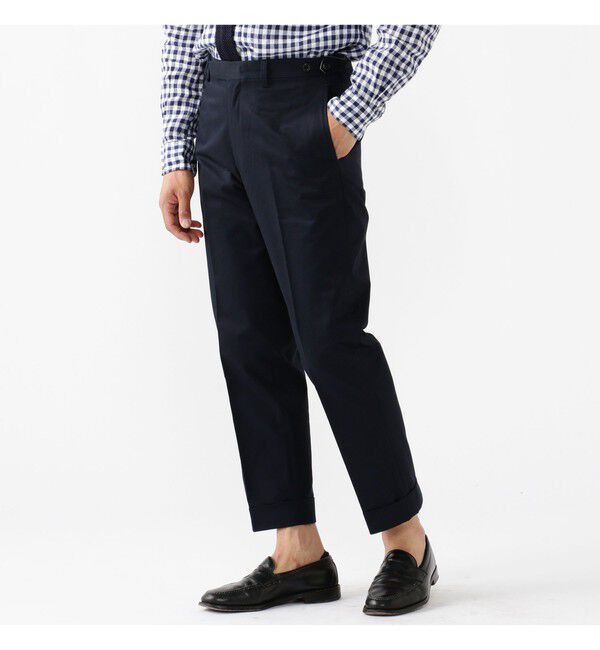 BEAMS PLUS「BEAMS PLUS / コットンツイル アイビー トラウザーズ アンクルカット」|その他|