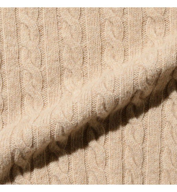 BEAMS PLUS「5ゲージ ケーブル クルーネック」|ニット・セーター|