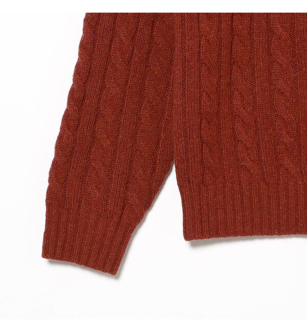 BEAMS PLUS「5ゲージ ケーブル クルーネック」|ニット・セーター|