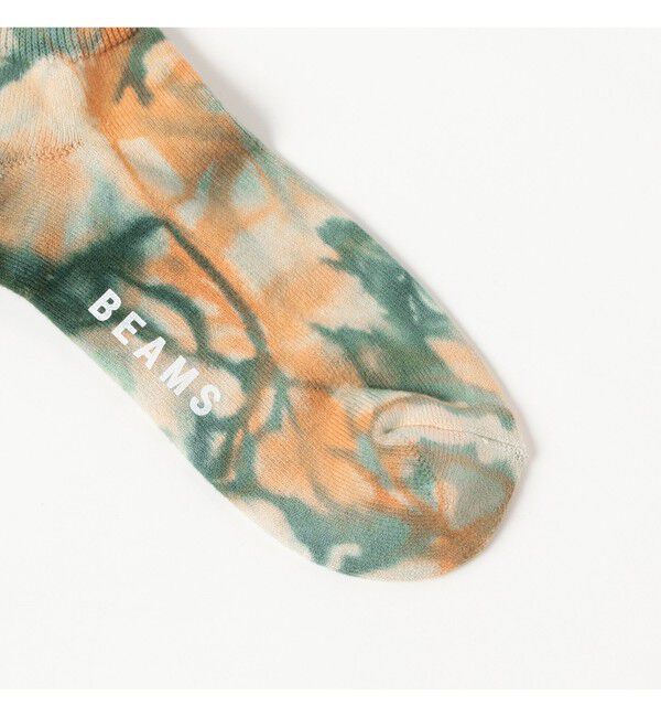 BEAMS「タイダイ アンクル ソックス」|ソックス|