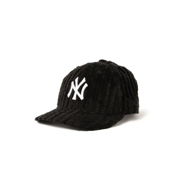 BEAMS「【別注】NEW ERA / LP 9FIFTY Jumbo Cord Cap」|キャップ・キャスケット|BLACK