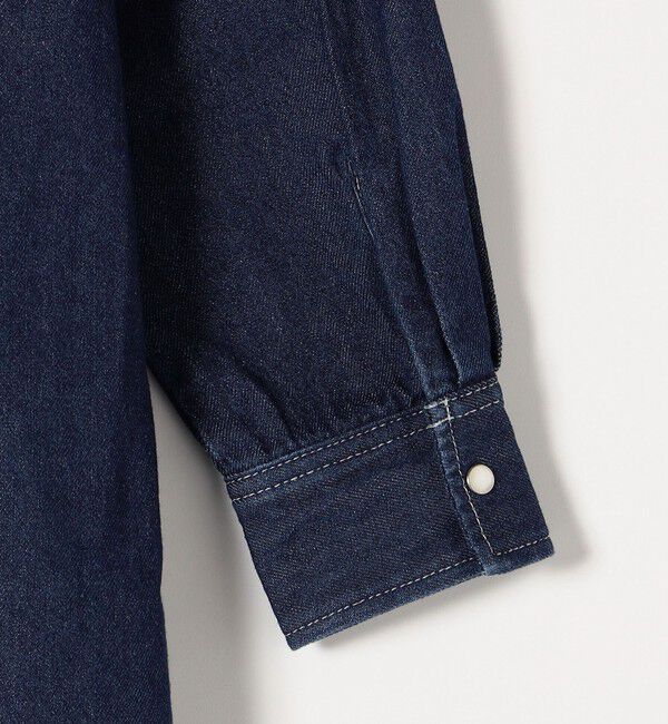 SHIPS any「SHIPS any:〈洗濯機可能〉デニム ブザム シャツ ワンピース［SHIPS any DENIM］」|ワンピース|