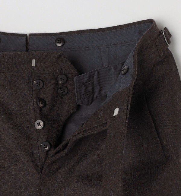 SHIPS「SHIPS: ラグジュアリー ブリティッシュ メランジ パンツ」|スラックス|