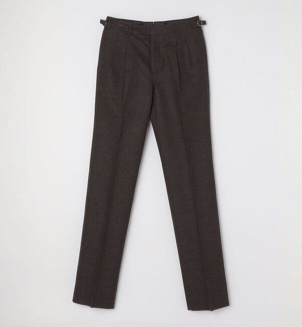 SHIPS「SHIPS: ラグジュアリー ブリティッシュ メランジ パンツ」|スラックス|