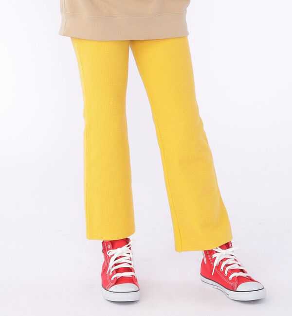 SHIPS KIDS「SHIPS KIDS:100～140cm / フレア パンツ」|その他|イエロー