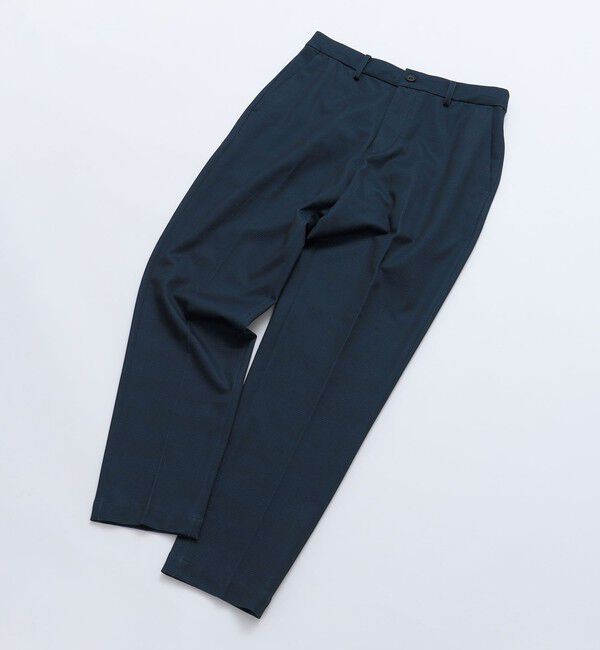 SHIPS「SHIPS: ツイード プリント ストレッチ イージー テーパード スラックス」|チノ|