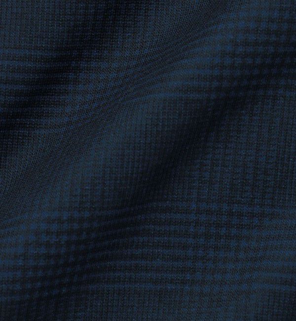 SHIPS「SHIPS: ツイード プリント ストレッチ イージー テーパード スラックス」|チノ|