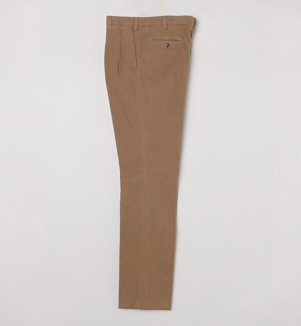 SHIPS「【SHIPS別注】Borelio: JAMES コットン モレスキン パンツ」|チノ|