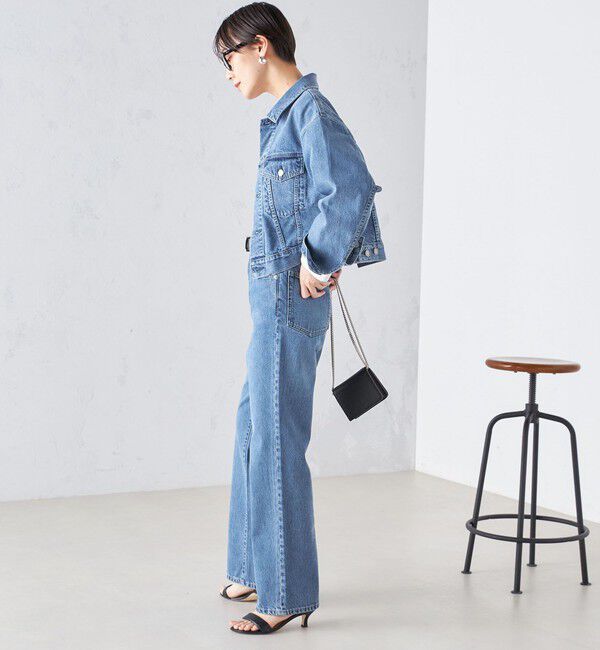 SHIPS for women「〈洗濯機可能〉クロップド デニム ジャケット 24SS ◇」|その他|