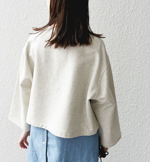 SHIPS for women「* 〈洗濯機可能〉ベア 裏毛 刺繍 ロゴ プルオーバー 24SS ◇」|Tシャツ・カットソー|