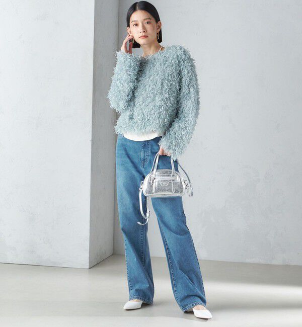 SHIPS for women「〈手洗い可能〉フェザー ヤーン プルオーバー 24SS ◇」|プルオーバー|