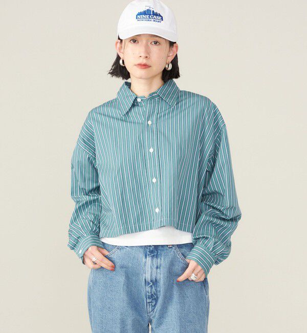 SHIPS for women「SHIPS NINE CASE:〈洗濯機可能〉ショート シャツ◇」|シャツ・ブラウス|