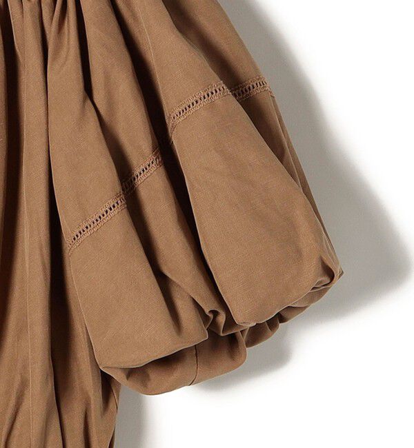 SHIPS for women「【WEB限定】〈洗濯機可能〉麻混 2WAY オフショルダー ブラウス」|シャツ・ブラウス|