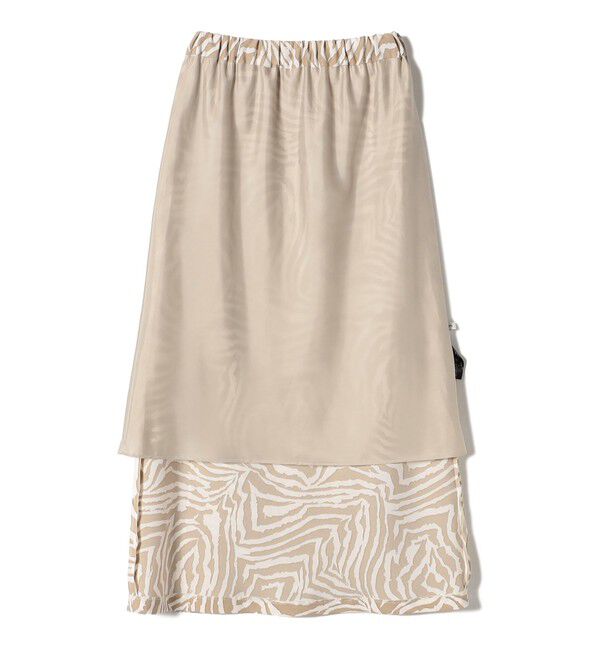 SHIPS for women「〈手洗い可能〉ゼブラ プリント マーメイド スカート ◇」|スカート|