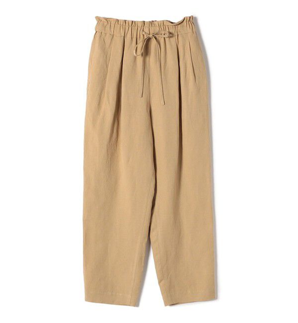 SHIPS for women「SHIPS Primary Navy Label:麻 レーヨン イージー パンツ」|その他|