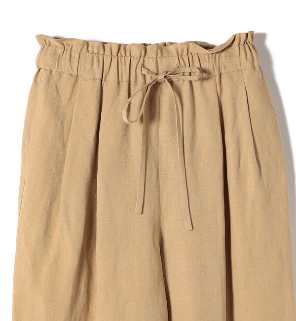 SHIPS for women「SHIPS Primary Navy Label:麻 レーヨン イージー パンツ」|その他|