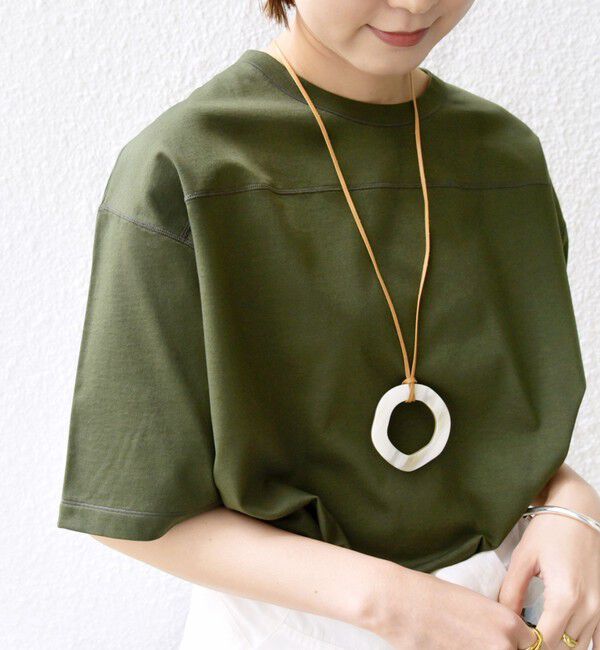 SHIPS for women「フットボール TEE」|Tシャツ・カットソー|