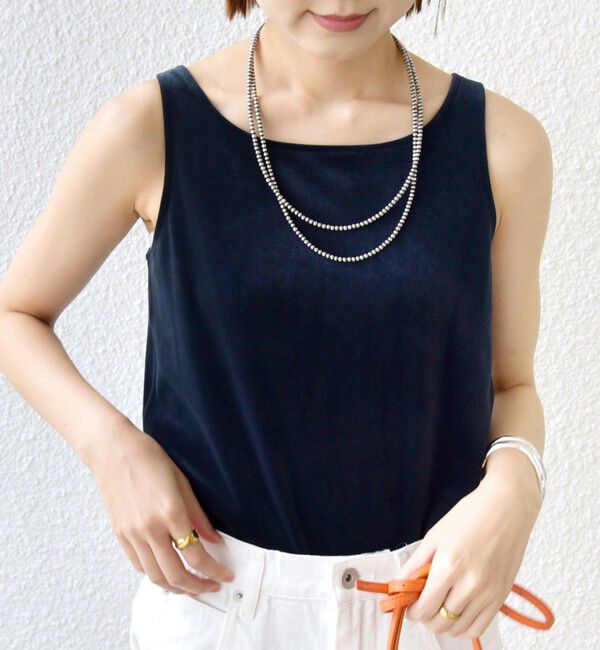 SHIPS for women「〈手洗い可能〉スクエア ネック タンクトップ」|タンクトップ|