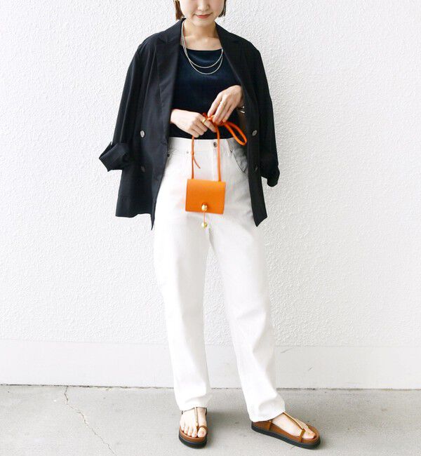 SHIPS for women「〈手洗い可能〉スクエア ネック タンクトップ」|タンクトップ|