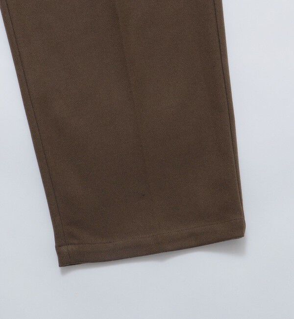 SHIPS「City Ambient Products: T/Rフラノ 2プリーツ ワイドテーパード スラックス」|スラックス|