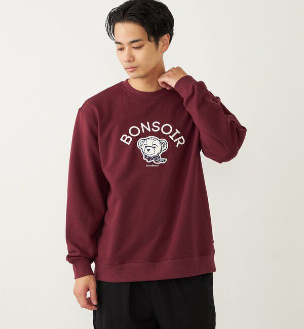 SHIPS Colors 「SHIPS Colors: TeddyBear(R) スウェット◇」|スウェット・ジャージ|ワイン