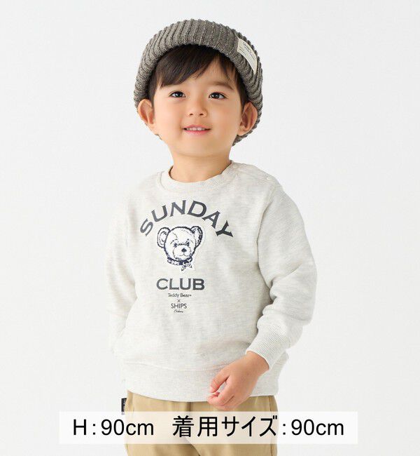 SHIPS Colors 「SHIPS Colors: 80～130cm / TeddyBear スウェット◇」|スウェット・ジャージ|