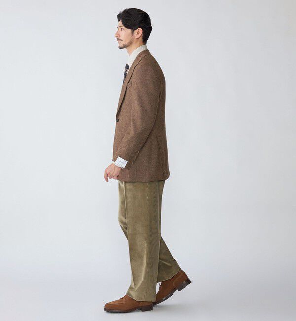 SHIPS「SHIPS: CARLO BASETTI コットンフランネル ワイドカラー シャツ」|シャツ・ブラウス|