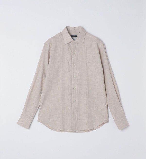 SHIPS「SHIPS: CARLO BASETTI コットンフランネル ワイドカラー シャツ」|シャツ・ブラウス|